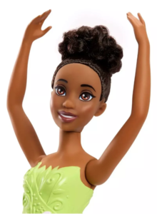 Muñeca Barbie Princesa Disney Tiana Bailarina De Ballet Mattel