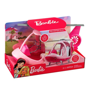 Helicoptero Barbie Glam Para 2 Muñecas Original Miniplay