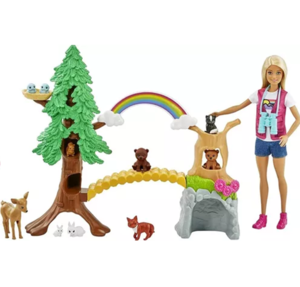 Barbie Exploradora De La Naturalezao C/animales Mattel