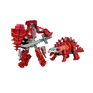 Robot Transformer Dinosaurio Stegosaurus X-warrior Blade 